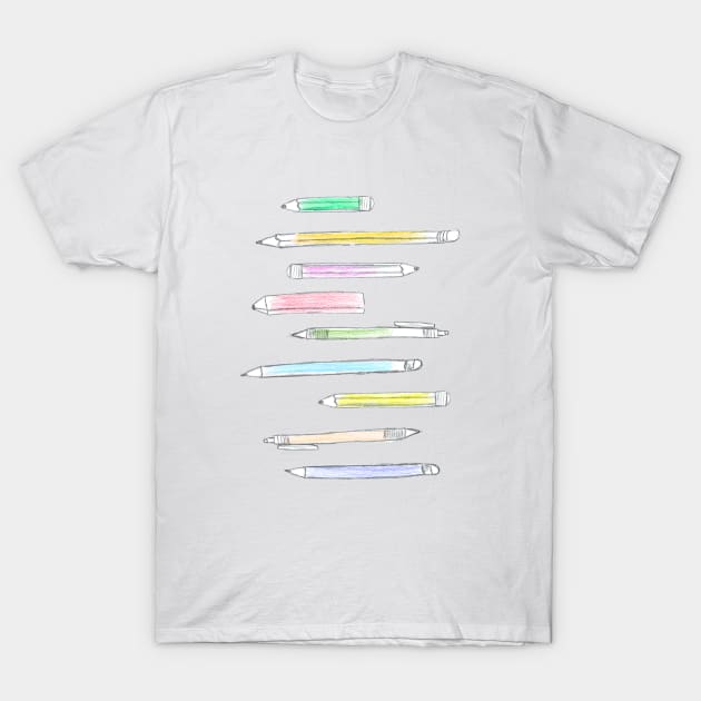 Meta Pencils T-Shirt by wildnotions